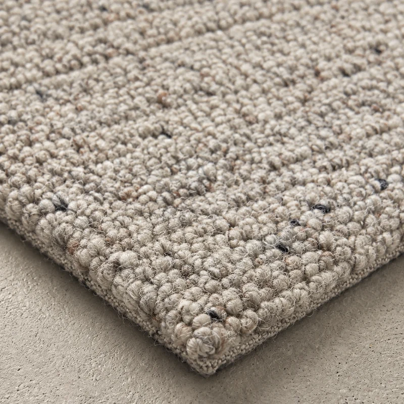 Tapis beige texturé