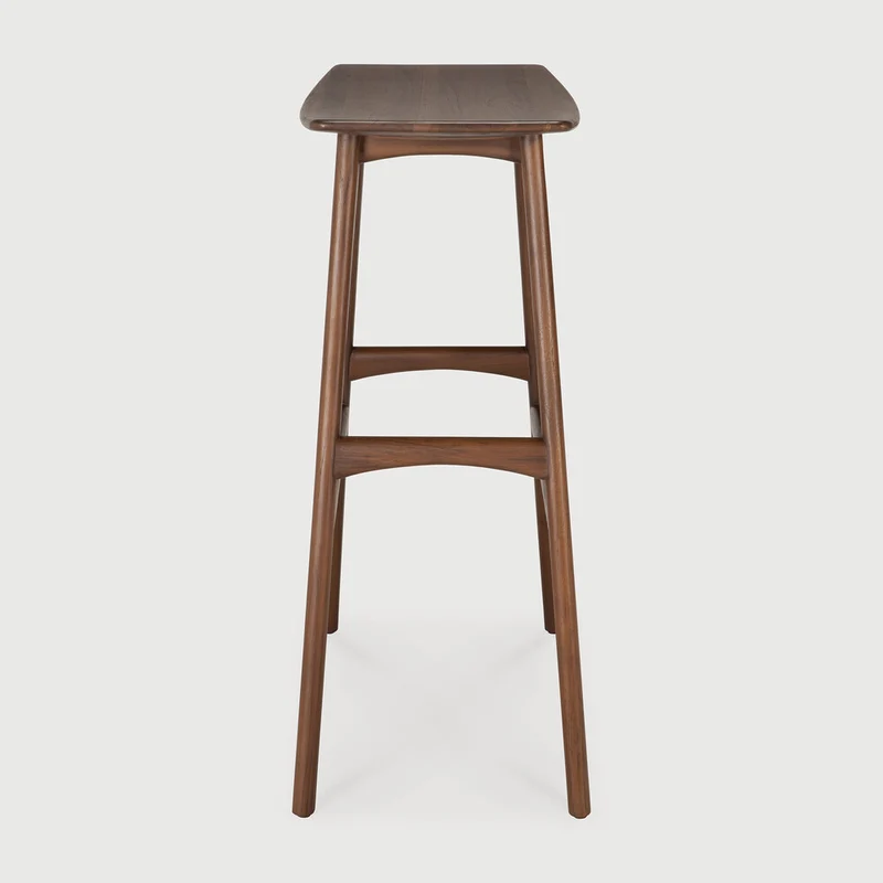 Osso Bar Stool - Teak Brown