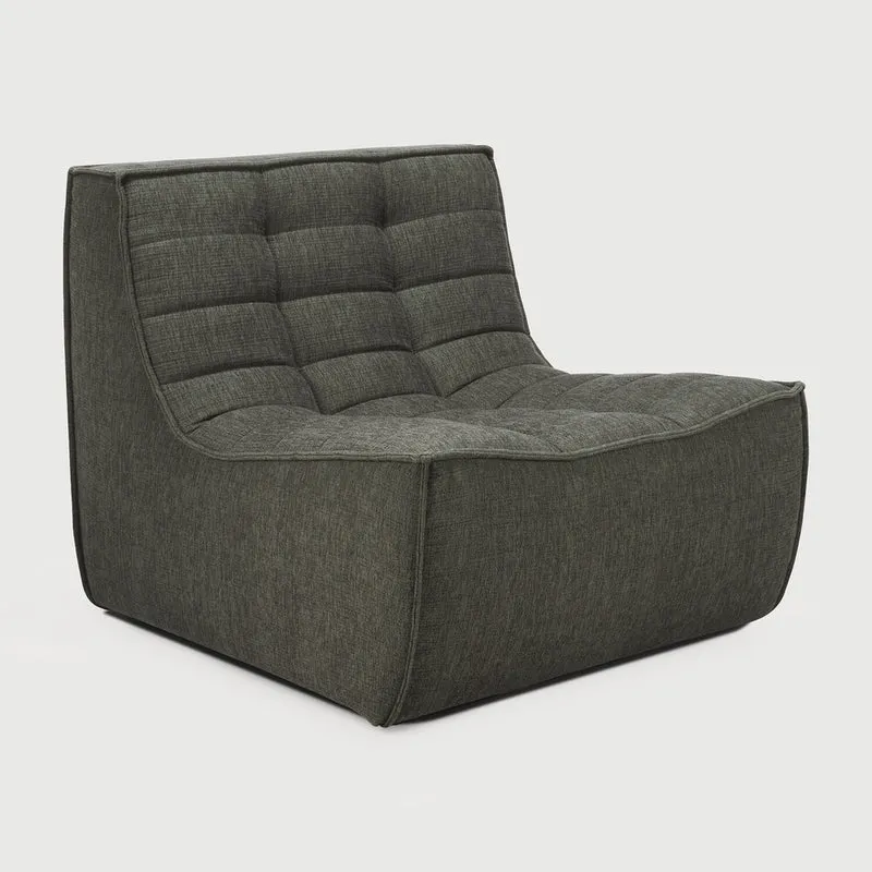 N701 Sofa 1 Seater - Moss