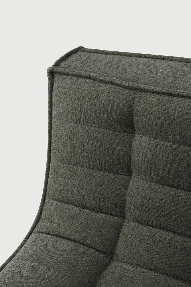 N701 Sofa 1 Seater - Moss