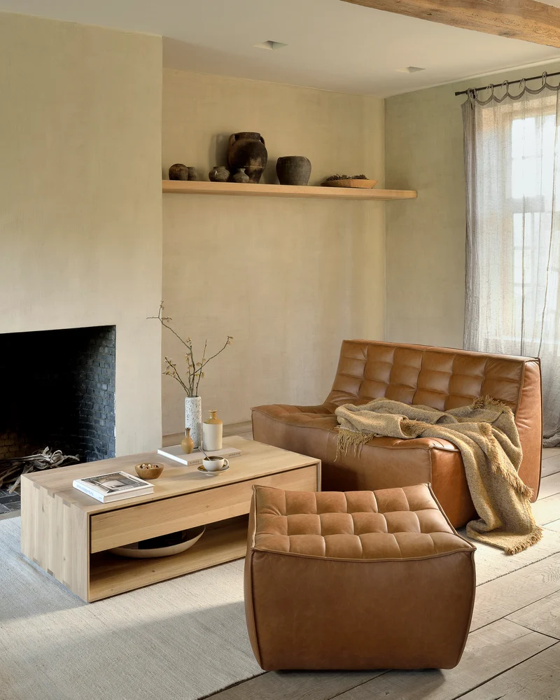 N701 Sofa 2 Seater - Old Saddle