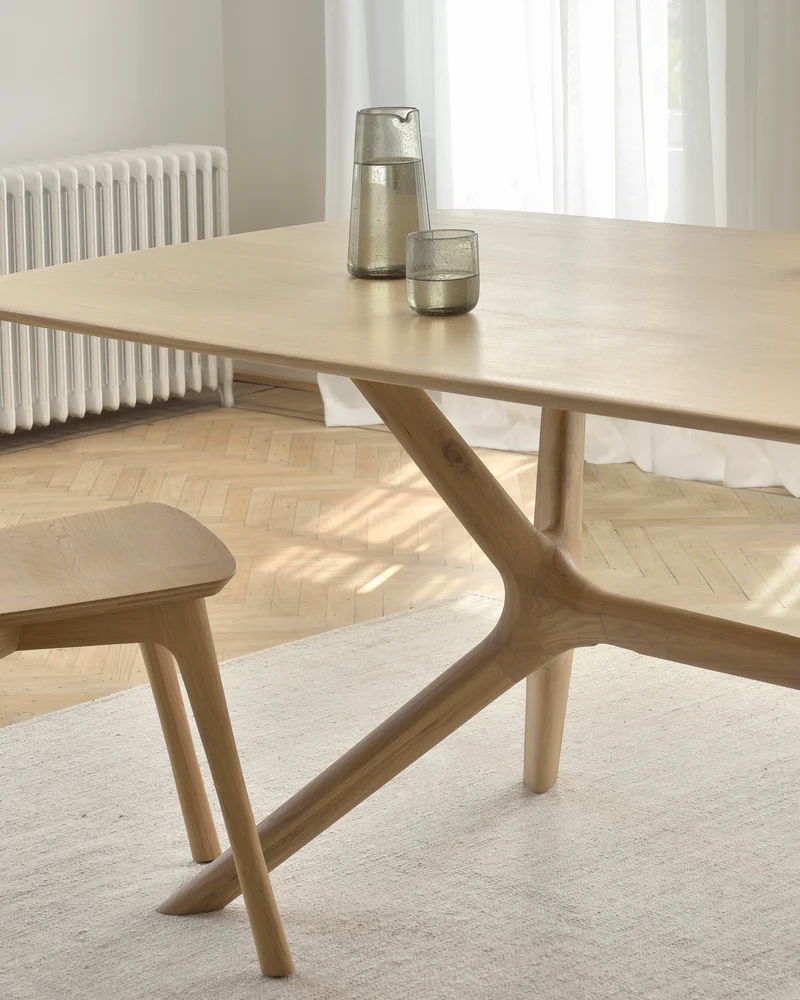 X Dining Table - Oak