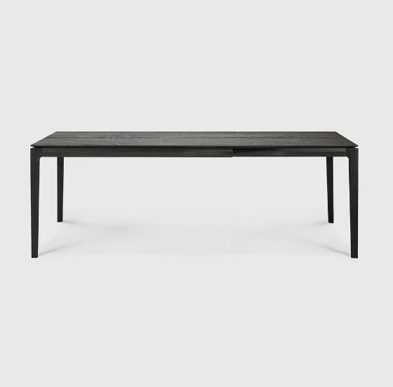 Bok Extendable Dining Table - Oak Black
