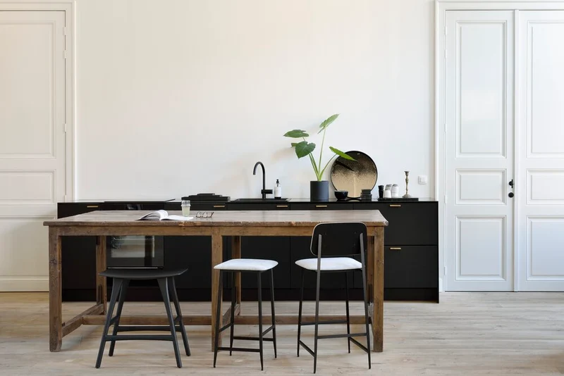 Osso Counter Stool - Oak Black