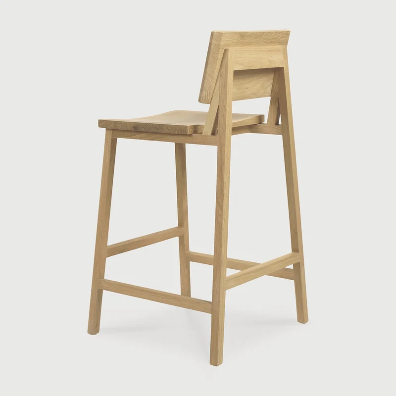 Oak N3 Kitchen Counter Stool