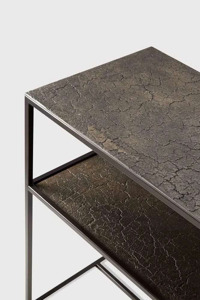 Pentagon Console Table Lava