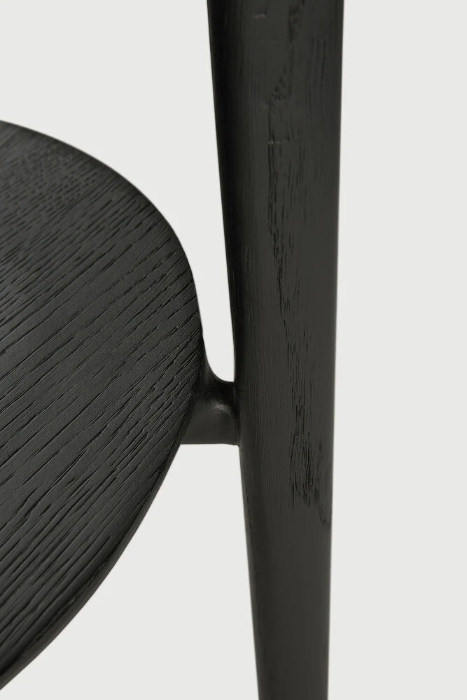 Oak Bok Black Side Table