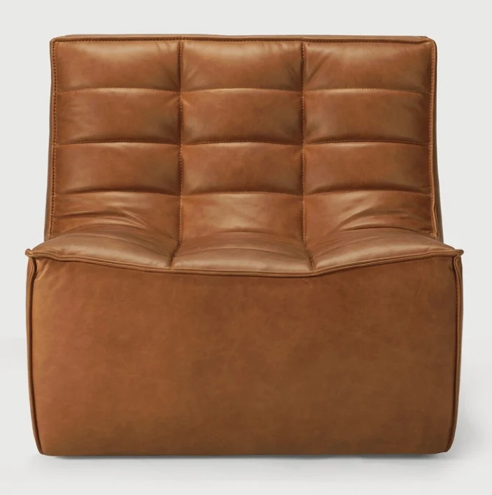 N701 Sofa - 1 Seater - Old Saddle