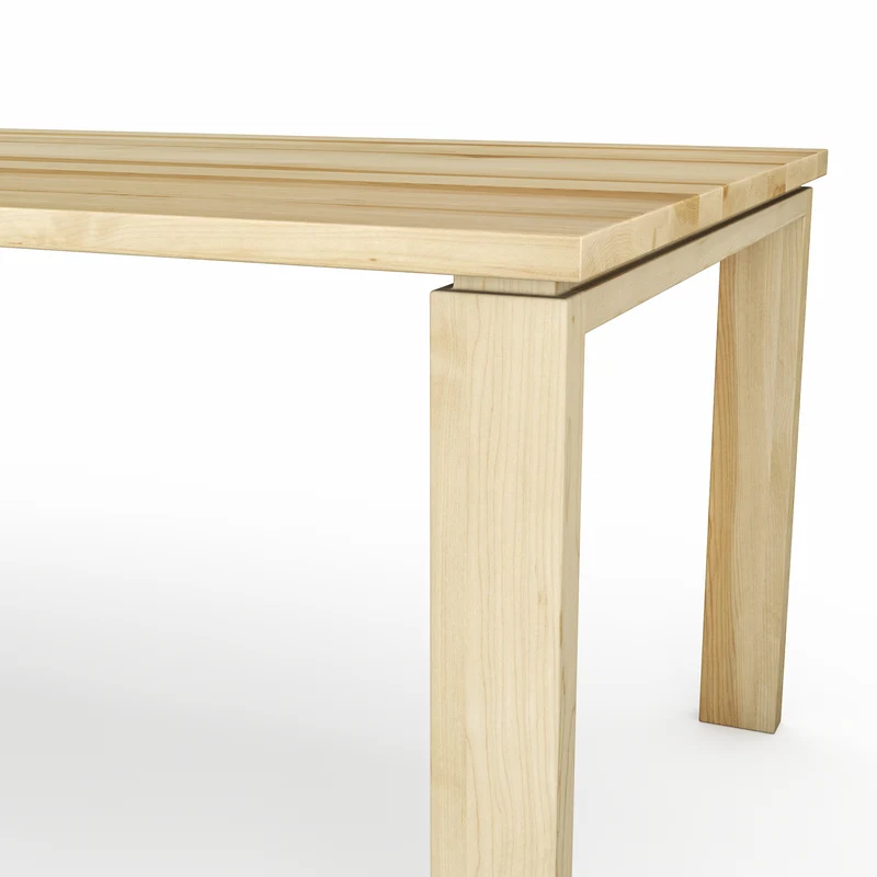 Table en bois La Dovah
