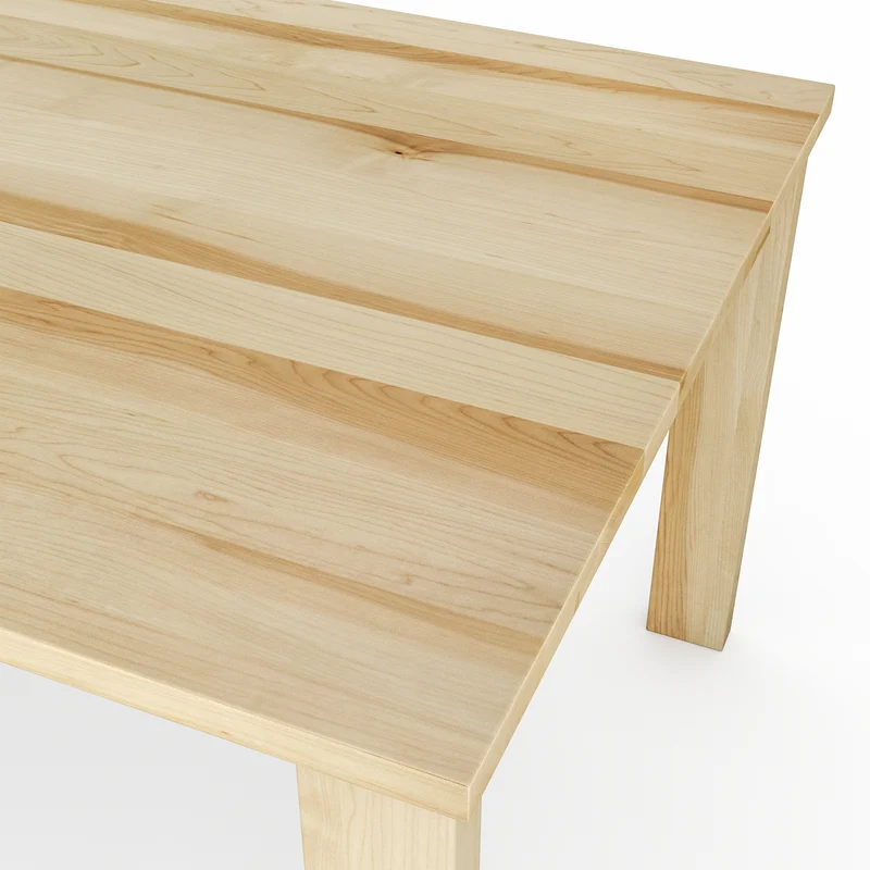 Table en bois La Dovah