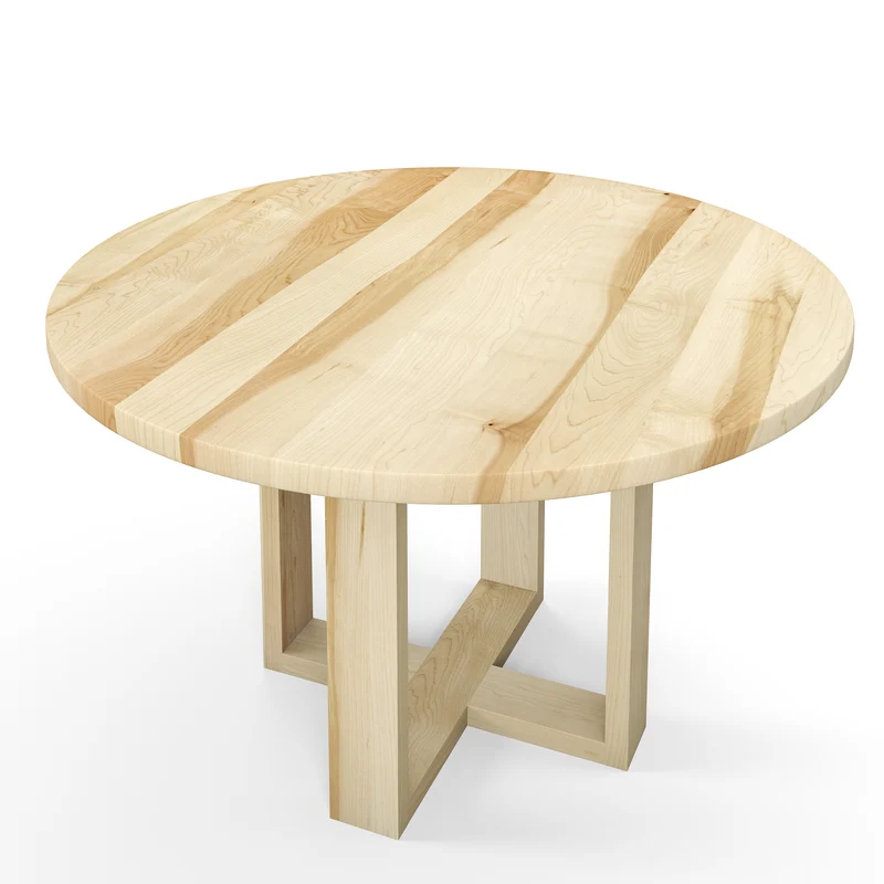 La Table Ronde en Bois Massif
