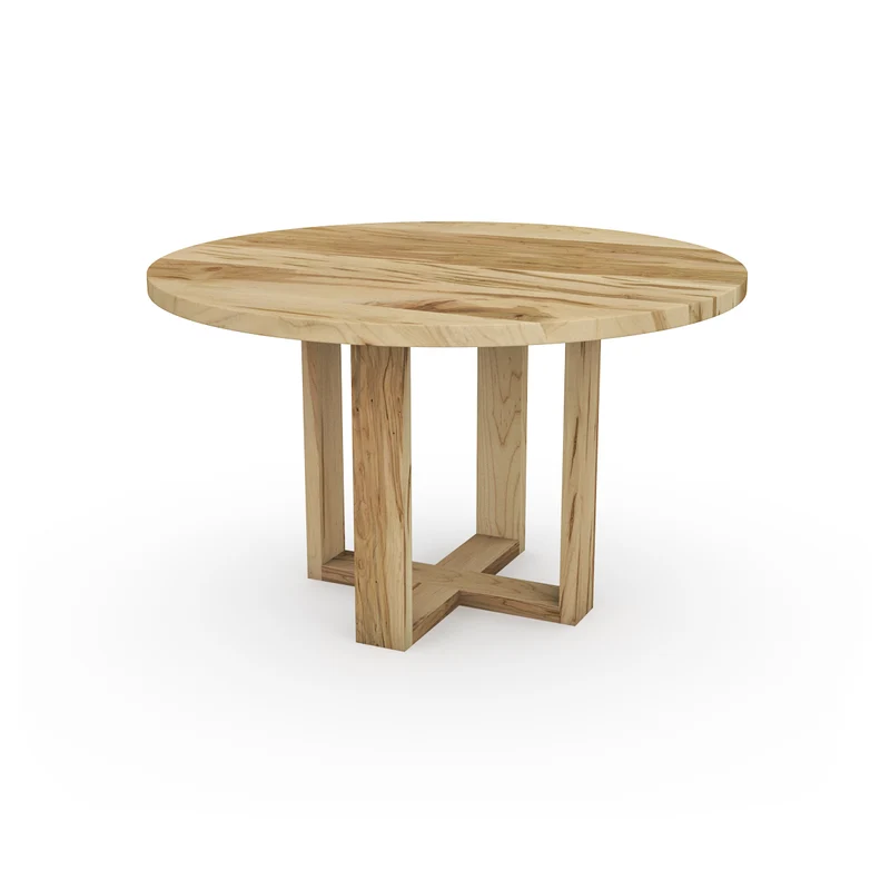 La Table Ronde en Bois Massif