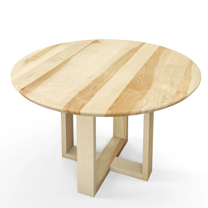 La Table Ronde en Bois Massif