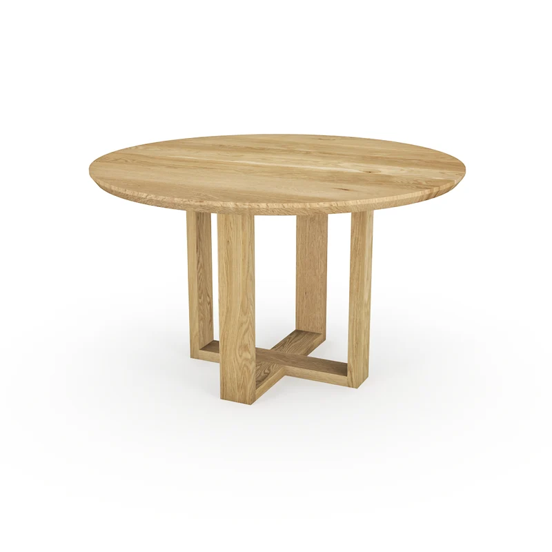 La Table Ronde en Bois Massif