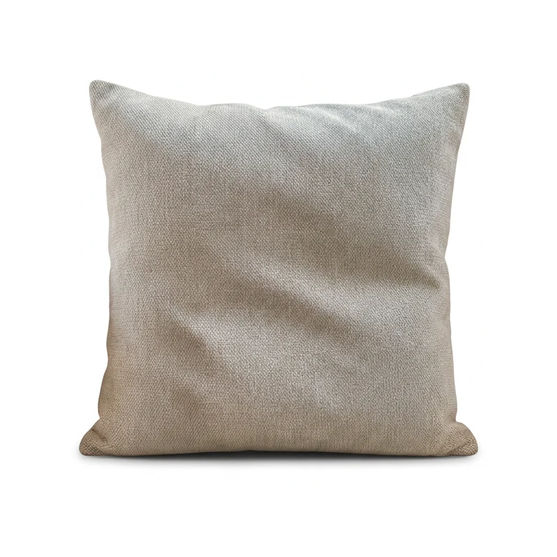 Coussin ALBA Beige texturé 50 × 50