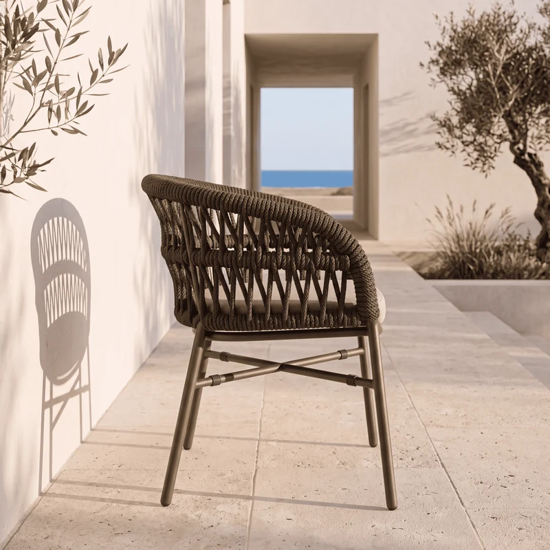 Chaise Mattea Verte foncé