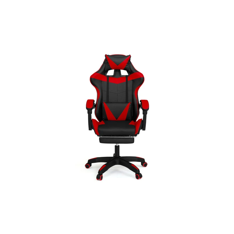 Fauteuil de bureau spécial gaming noir et rouge