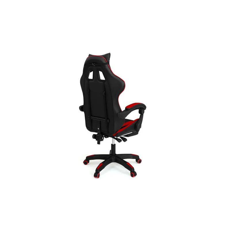 Fauteuil de bureau spécial gaming noir et rouge
