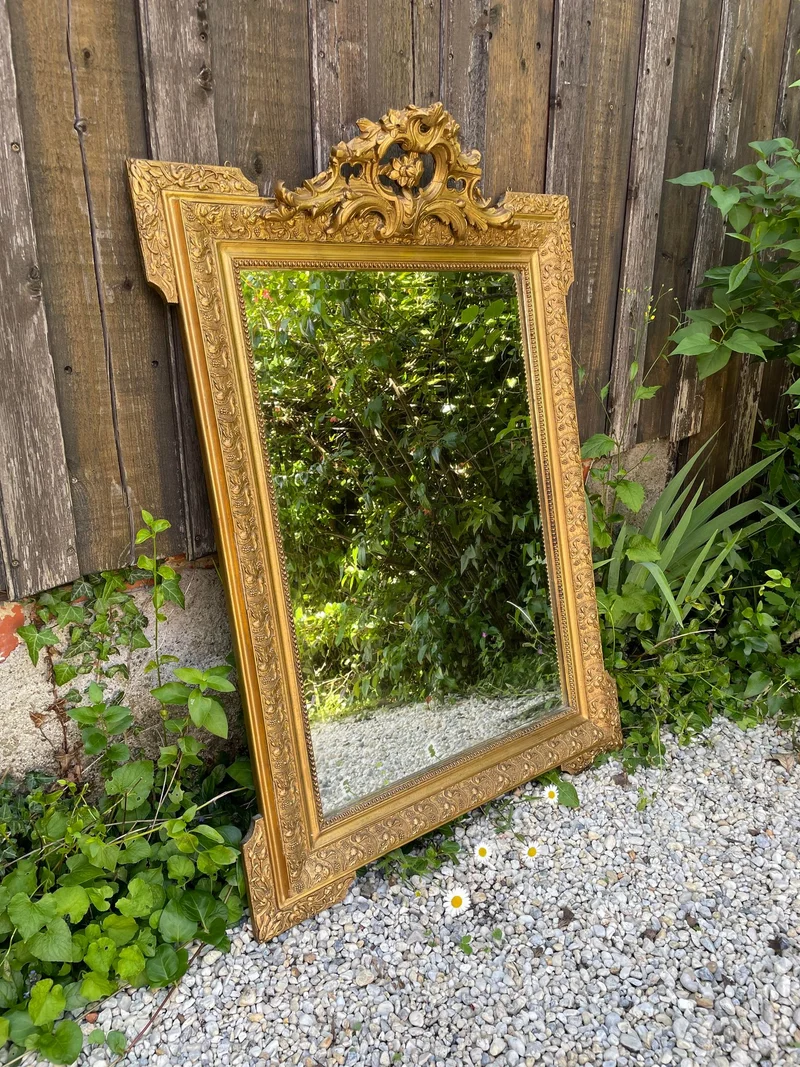 Grand miroir style Louis XVI