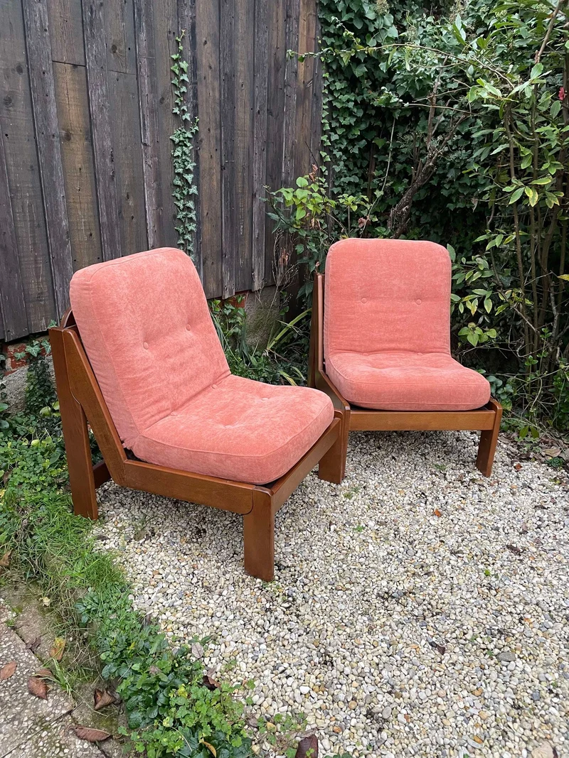 Fauteuils années 80