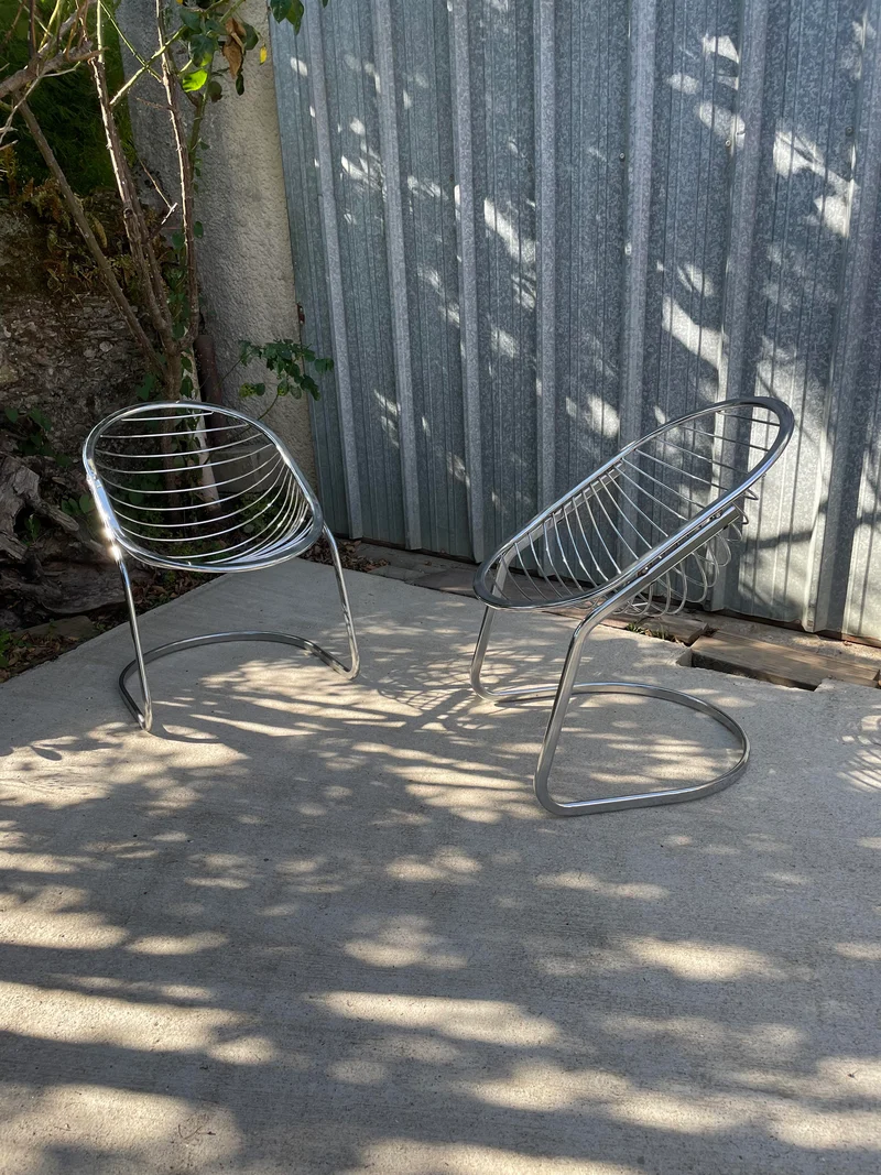 Fauteuils Egg Rinaldi