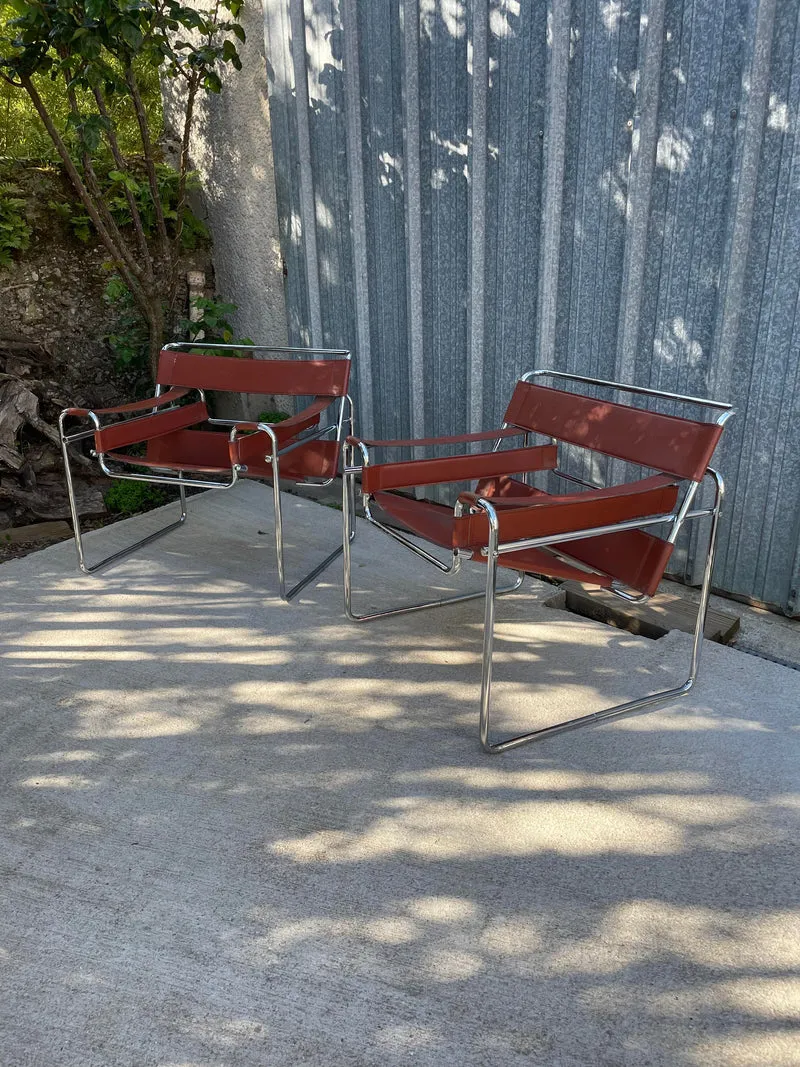 Fauteuils Wassily Breuer