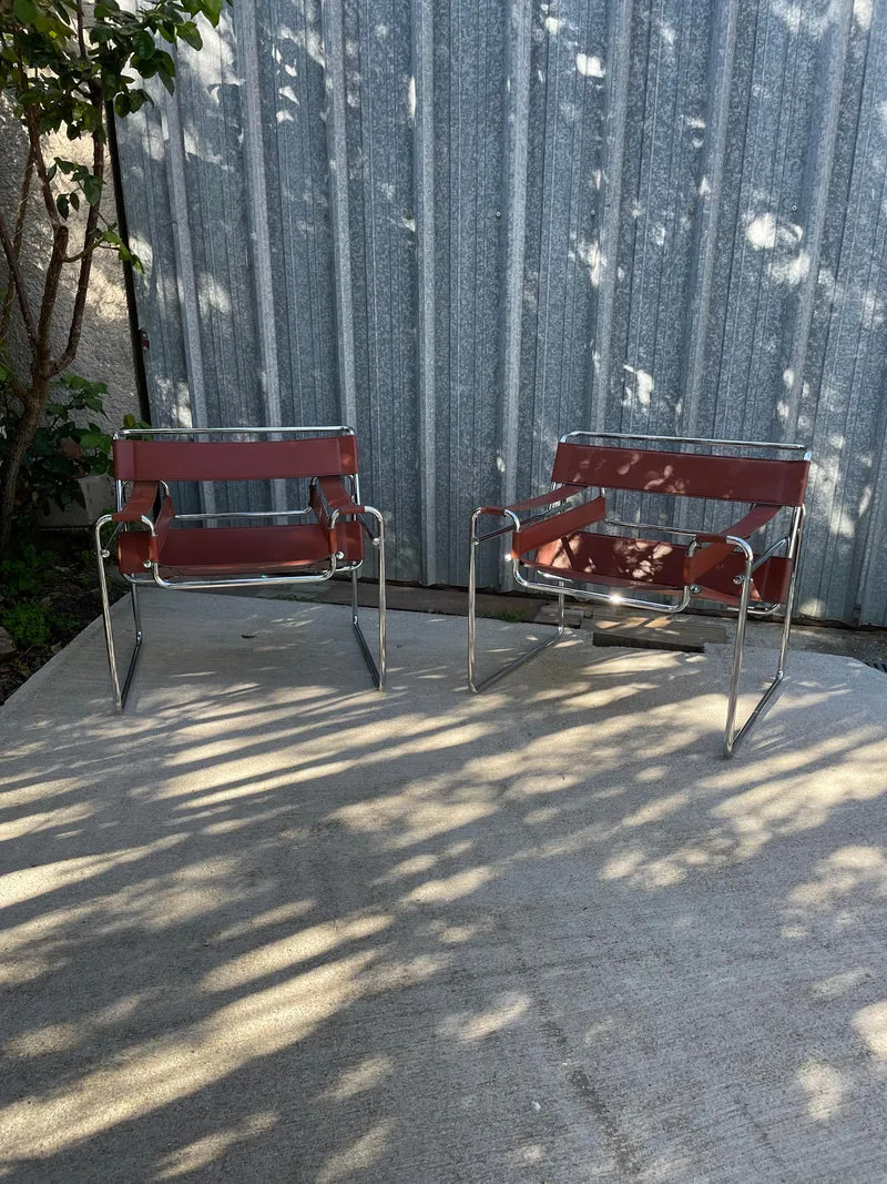 Fauteuils Wassily Breuer