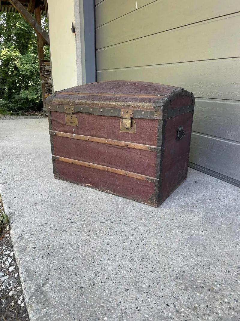 Malle en bois