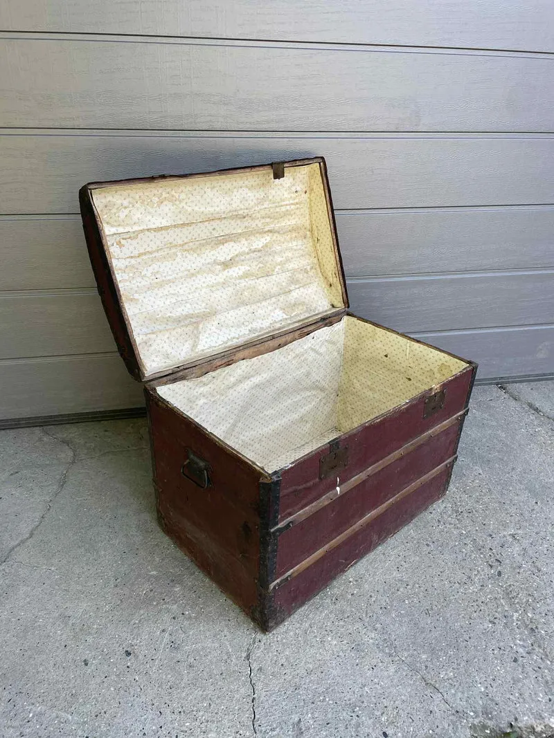 Malle en bois