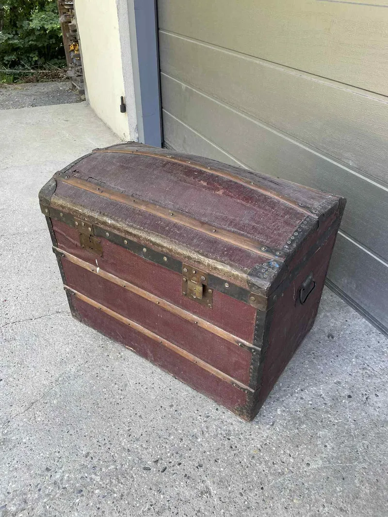 Malle en bois