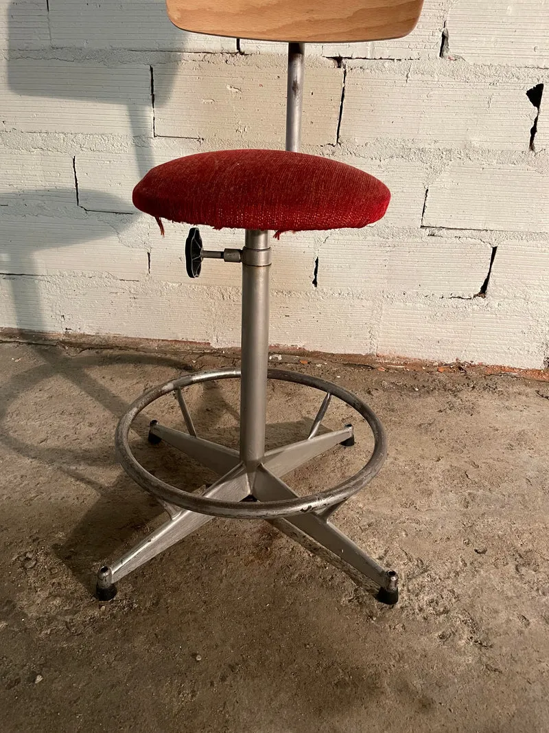 Paire de tabourets vintage