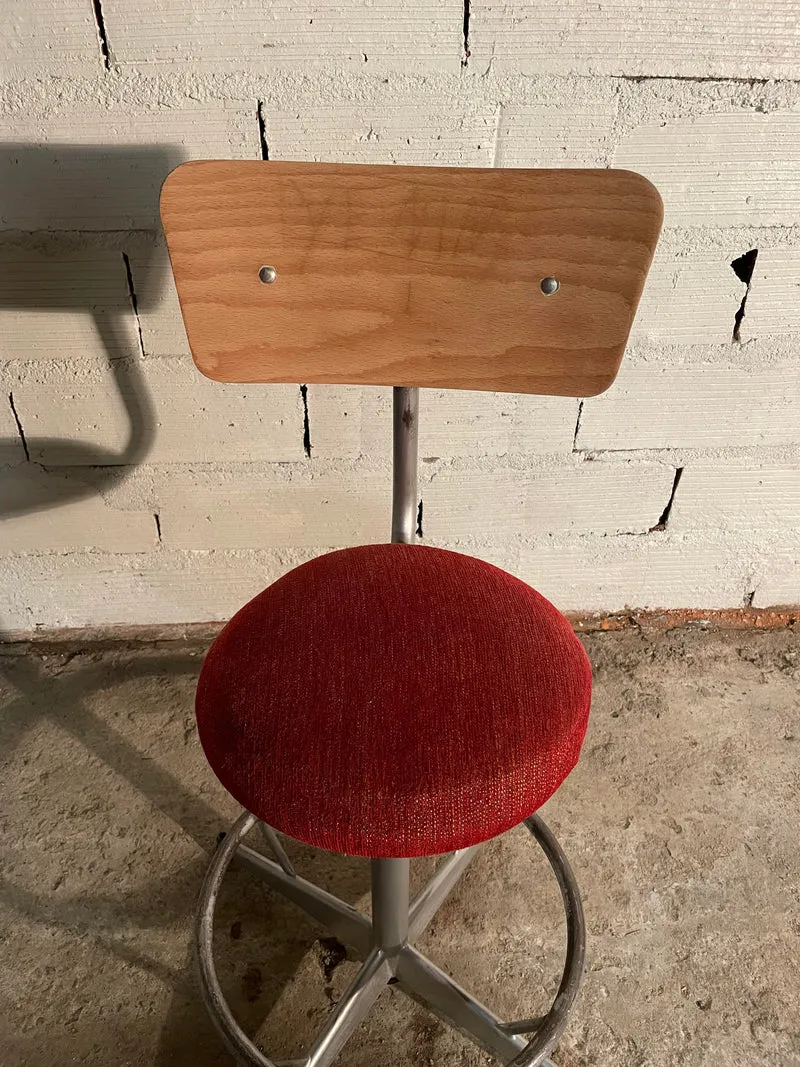 Paire de tabourets vintage
