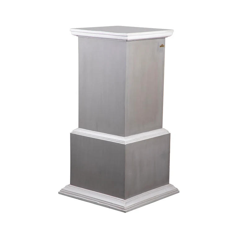 Colonne en bois de acacia massif - Display