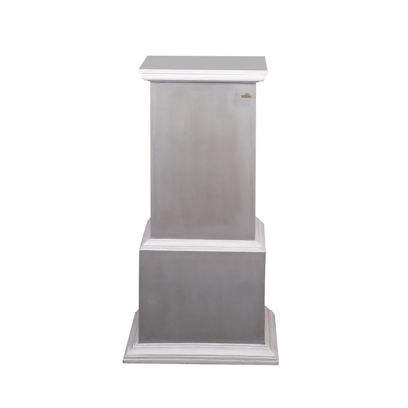 Colonne en bois de acacia massif - Display