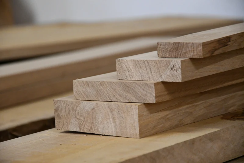 Planche de chêne massif 3 cm d'épaisseur