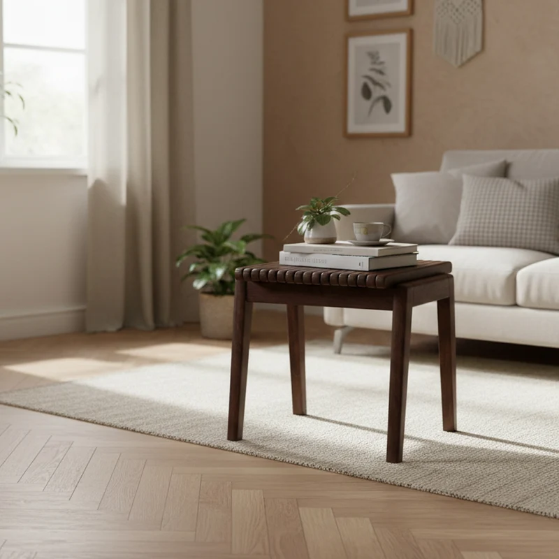 Chaise-tabouret en bois massif manguier | Moscow