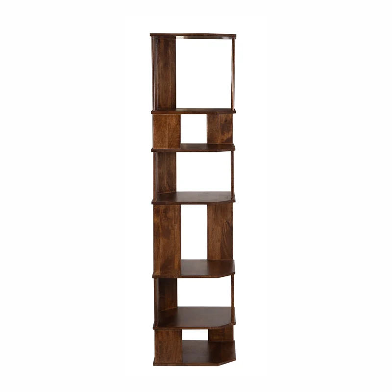Bibliothèque Destructuree Châtaignier | Bois de manguier | Aranya