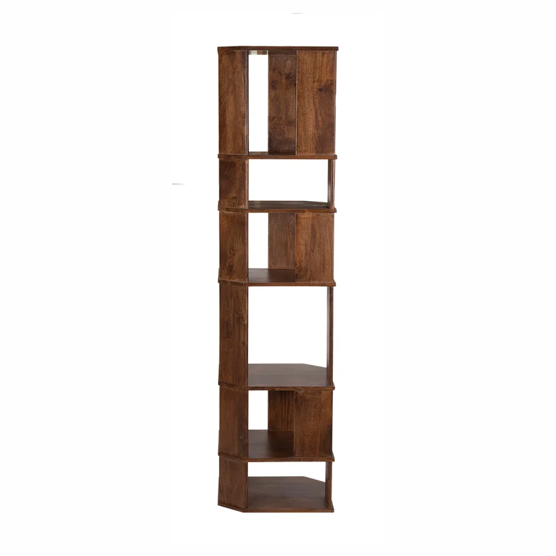 Bibliothèque Destructuree Châtaignier | Bois de manguier | Aranya