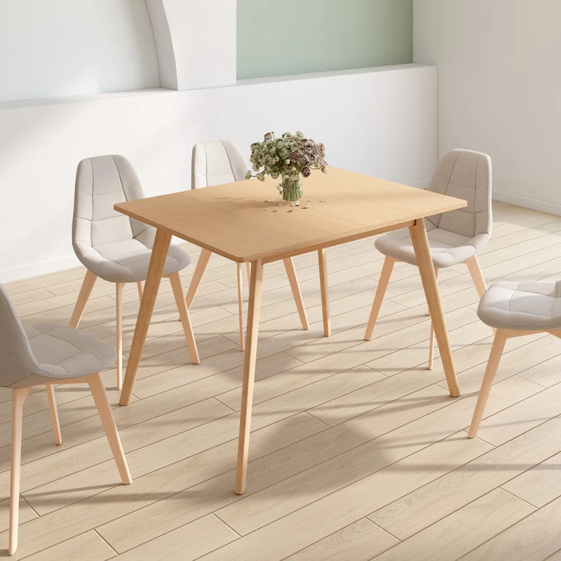 Table à manger extensible Venezia bois 110-150cm