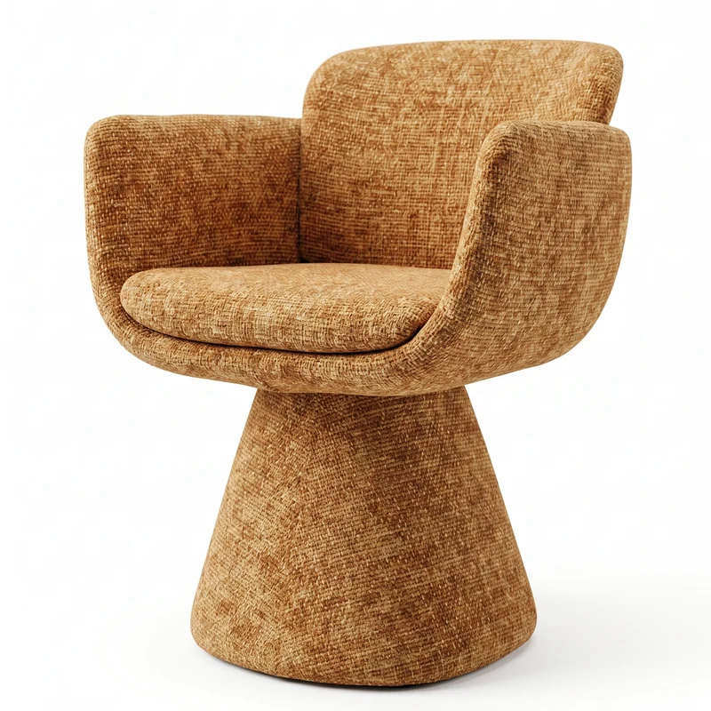 Fauteuil Pivotant Lexi Ambre