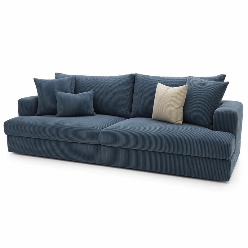 Canapé ROMA Bleu 257cm