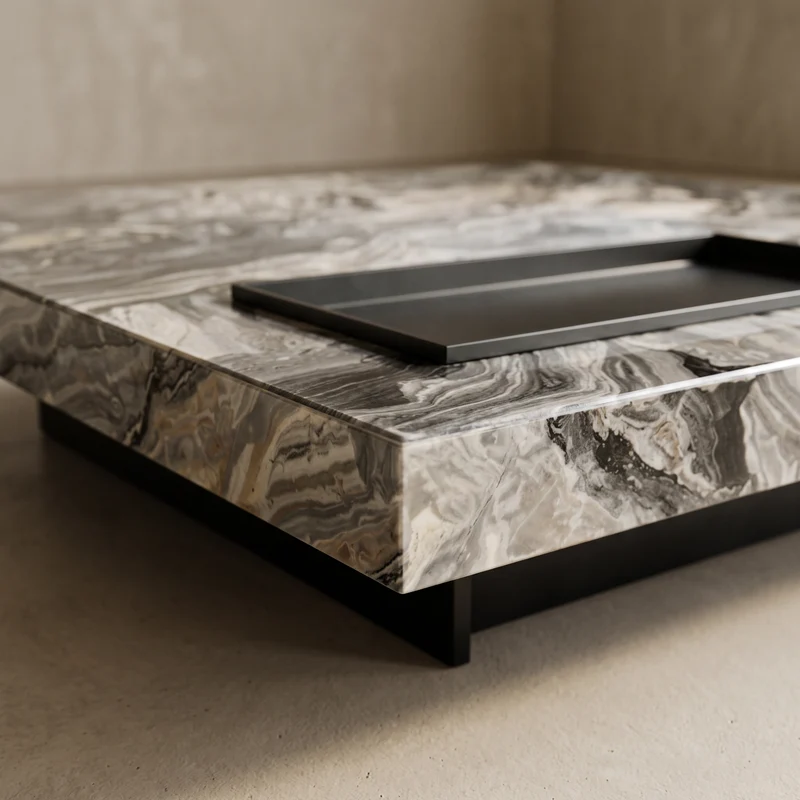 Table basse Elyra marbre