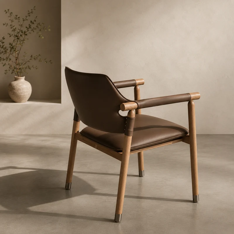 Chaise AARHUS Chocolat