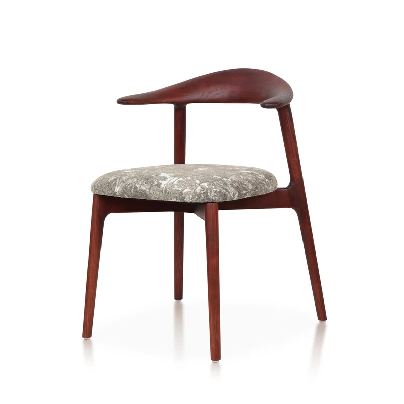 Chaise TORTUGA rouge grenat