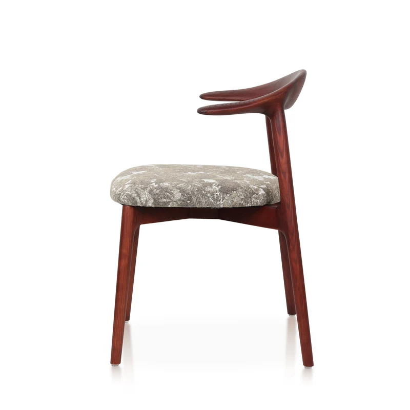 Chaise TORTUGA rouge grenat