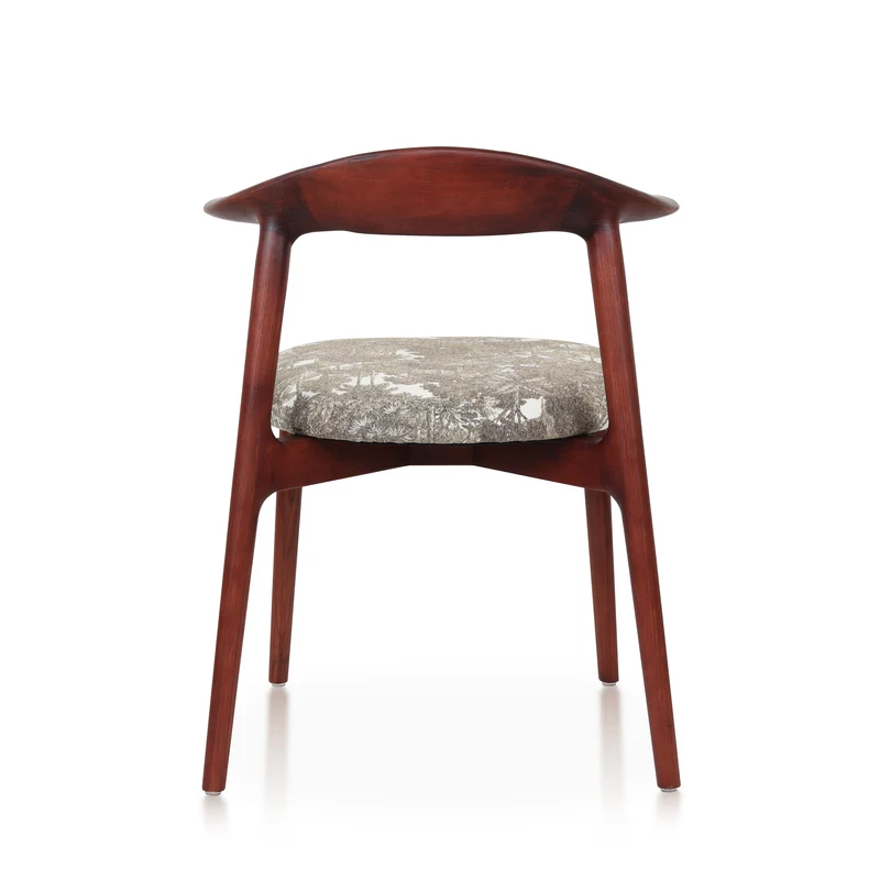 Chaise TORTUGA rouge grenat
