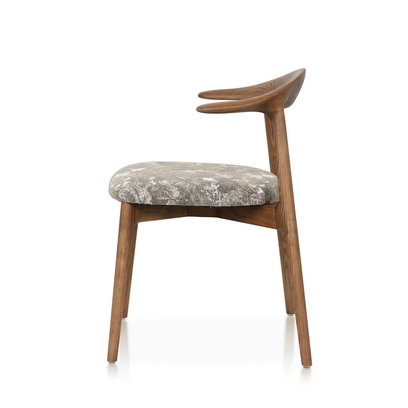 Chaise TORTUGA teinte noyer