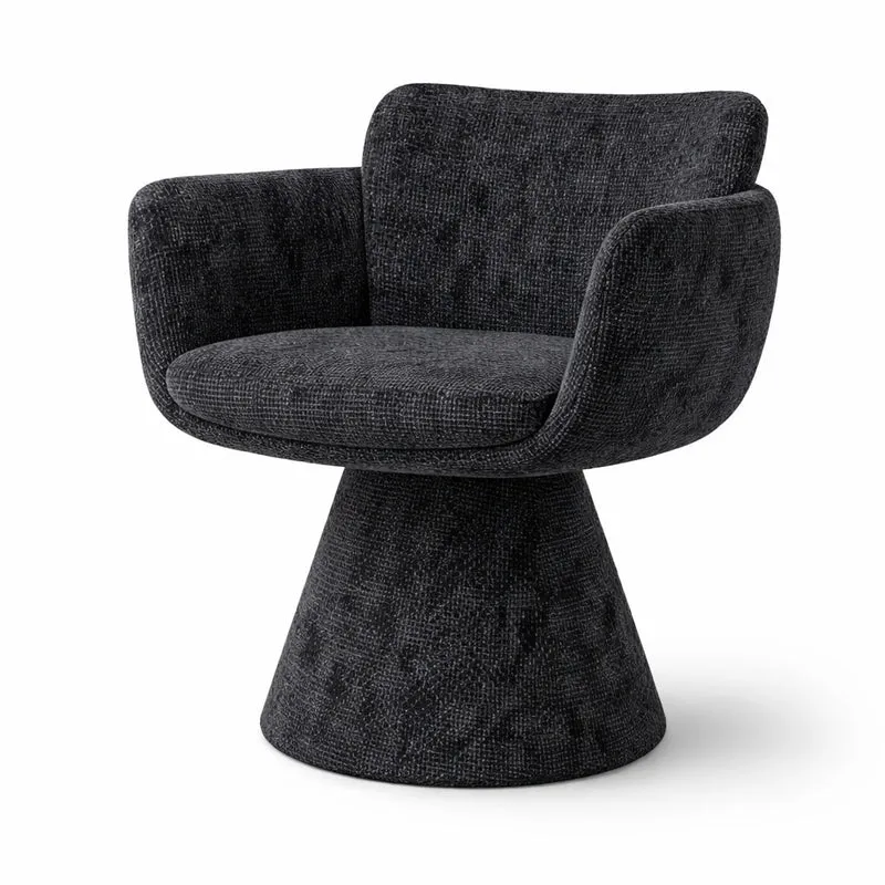 Fauteuil Pivotant Lexi Noir