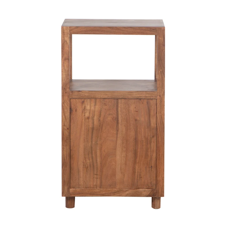 Petit Colonne de rangement 1 porte | Acacia Maxico