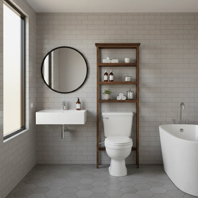 Etagère de salle de bain | Manguier Capri